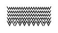 Seamless Black White Chevron Pattern, Modern Geometric Texture, vector design Generative AI Royalty Free Stock Photo