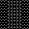 Seamless black and white decorative background with lines and polka dots Royalty Free Stock Photo