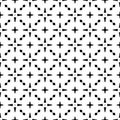 SEAMLESS BLACK AND WHITE GEOMETRIC PATTERN. Design, arts. background design