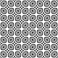 SEAMLESS BLACK AND WHITE GEOMETRIC PATTERN. Design, arts. background design