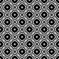 SEAMLESS BLACK AND WHITE GEOMETRIC PATTERN. Design, arts. background design Royalty Free Stock Photo