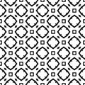 SEAMLESS BLACK AND WHITE GEOMETRIC PATTERN