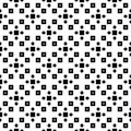 SEAMLESS BLACK AND WHITE GEOMETRIC PATTERN Royalty Free Stock Photo