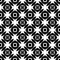 SEAMLESS BLACK AND WHITE GEOMETRIC PATTERN