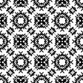 SEAMLESS BLACK AND WHITE GEOMETRIC PATTERN