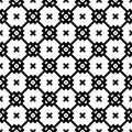 SEAMLESS BLACK AND WHITE GEOMETRIC PATTERN