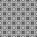 SEAMLESS BLACK AND WHITE GEOMETRIC PATTERN