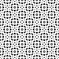 SEAMLESS BLACK AND WHITE GEOMETRIC PATTERN