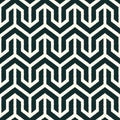 Seamless black and white geometric pattern