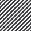 Seamless black and white irregular spiky stripes pattern vector