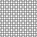 Seamless black and white octagon pattern design
