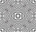 Seamless black and white pattern