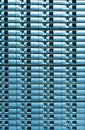 Seamless blue background of server disk storage. Royalty Free Stock Photo