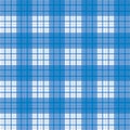 Seamless blue checked pattern