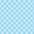 Seamless blue checkered pattern vector