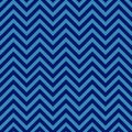 Seamless blue chevron pattern