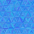 Seamless blue colorful Triangulate Pattern