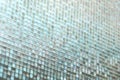 Seamless blue glass tiles texture background Royalty Free Stock Photo