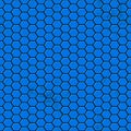 seamless blue hexagon texture