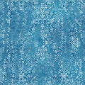 Seamless blue ink pen crosshatch blueprint pattern