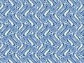Seamless blue pattern. Floral decorative ornament. Royalty Free Stock Photo