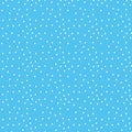 Seamless blue polka dot background pattern eps10 Royalty Free Stock Photo