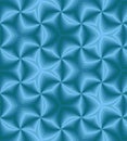 Seamless Blue Spirals. Geometric Pattern. Suitable for textile, fabric, packaging and web design. Royalty Free Stock Photo