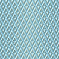 Seamless Blue volume 3D background of geometric shapes, rhombus with gold accents. Templates for wallpaper, printing