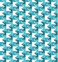 Seamless Blue zigzag vector pattern