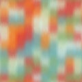 Seamless blurred fuzzy tribal ikat pattern for surface design and print