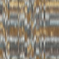 Seamless blurred ombre fuzzy techno glitch error pattern for surface design and print