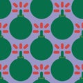 Seamless bomb pattern