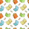 Seamless Book Pattern