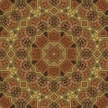 Seamless boulle marquetry Arabesque pattern 003