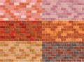 Seamless brick background