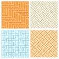 Seamless brick pattern for floor and wall