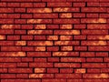 Seamless brick wall