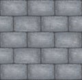 Seamless brick texture of concrete tiles