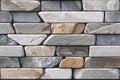 Seamless bricks wall cladding for wall paper Royalty Free Stock Photo