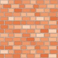 Seamless bricks wall Royalty Free Stock Photo