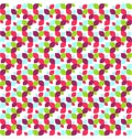 Seamless Bright Abstract Leafs Pattern