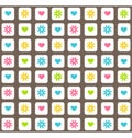 Seamless bright abstract pattern Royalty Free Stock Photo