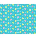 Seamless bright childish abstract pattern with lollipop