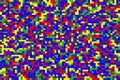 Seamless bright colorful pixel background Royalty Free Stock Photo