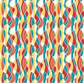 Seamless bright crazy vertical wave abstract pattern