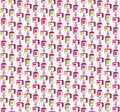 Seamless Bright Fun Abstract Pattern Royalty Free Stock Photo