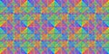 Seamless Bright Rainbow Pattern. Royalty Free Stock Photo