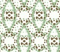 Seamless bright summer pattern. White background. Royalty Free Stock Photo