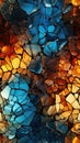 Seamless Broken Glass Pattern for Creative Designs AI Generated Royalty Free Stock Photo