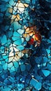 Seamless Broken Glass Pattern for Creative Designs AI Generated Royalty Free Stock Photo